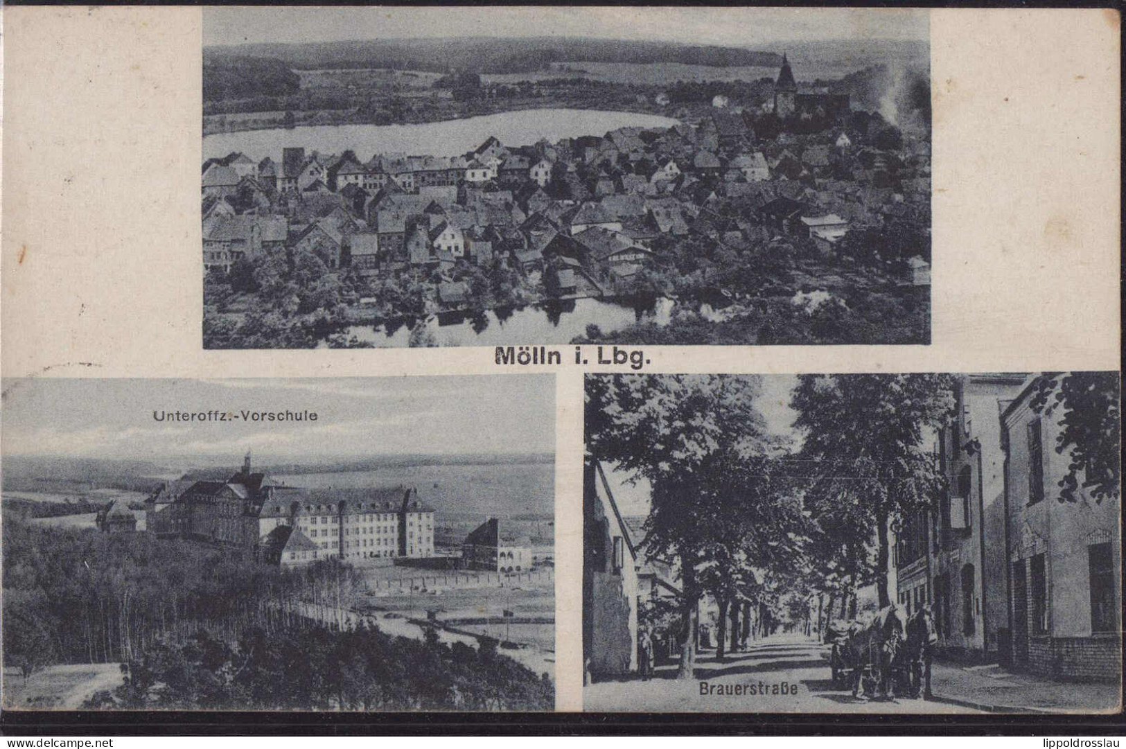Gest. W-2410 Mölln Brauerstraße 1939 - Moelln
