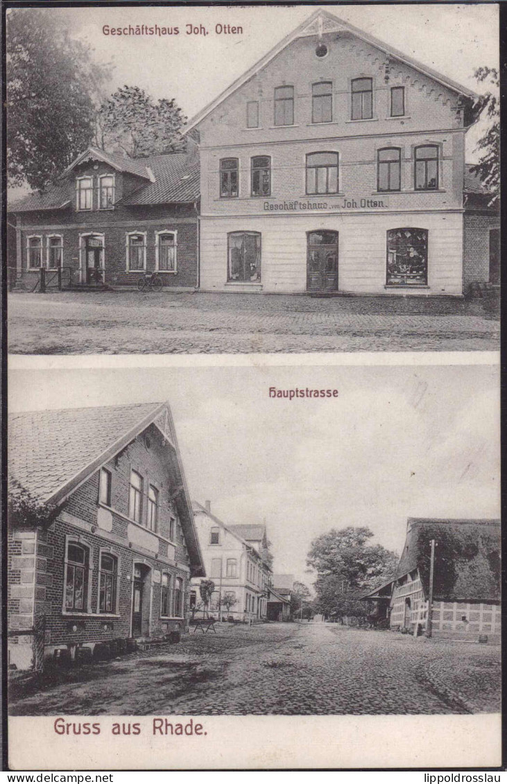 Gest. W-2730 Rhade Geschäftshaus Otten Hauptstraße 1915 - Zeven