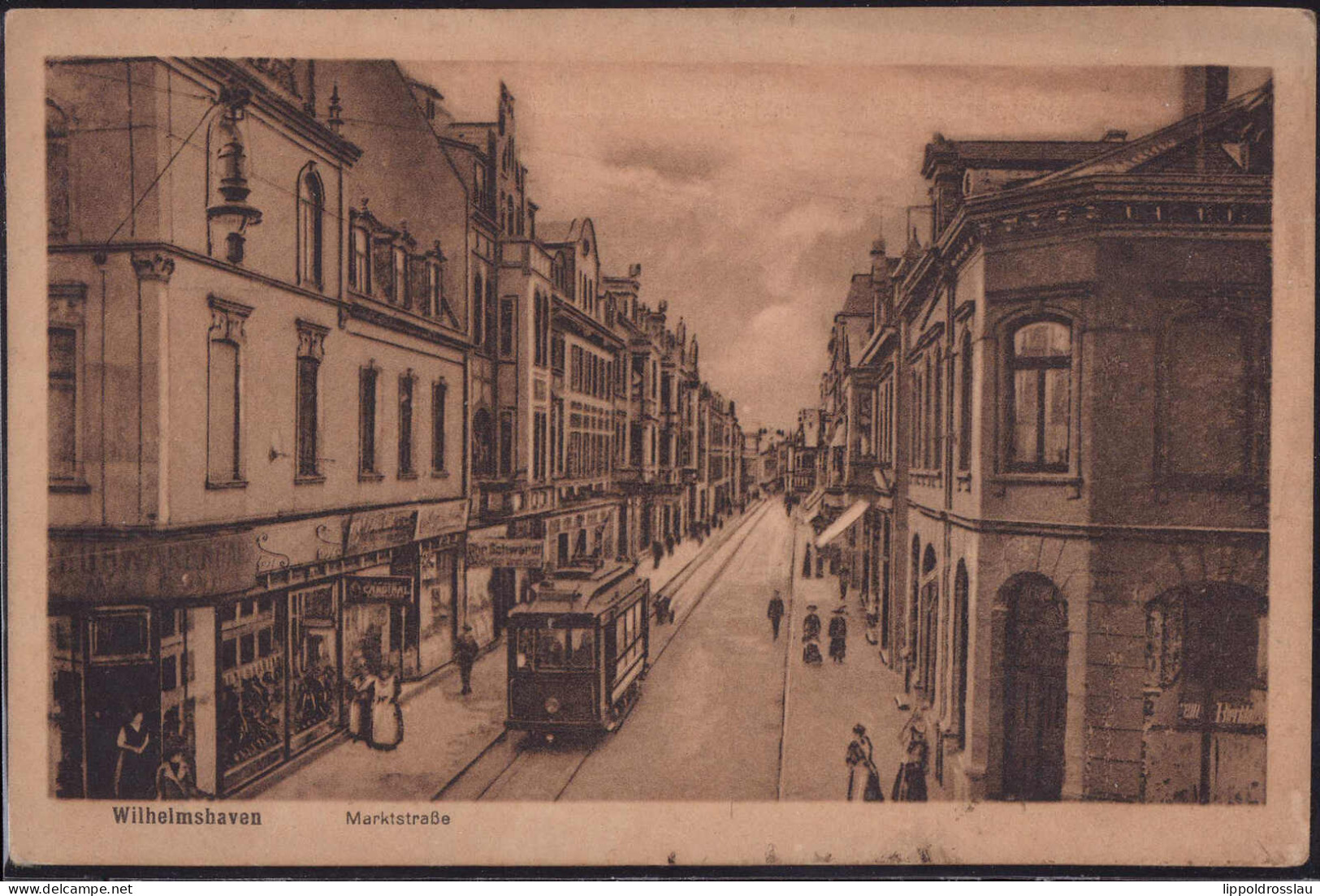 * W-2940 Wilhelmshaven Marktstraße 1918 - Wilhelmshaven