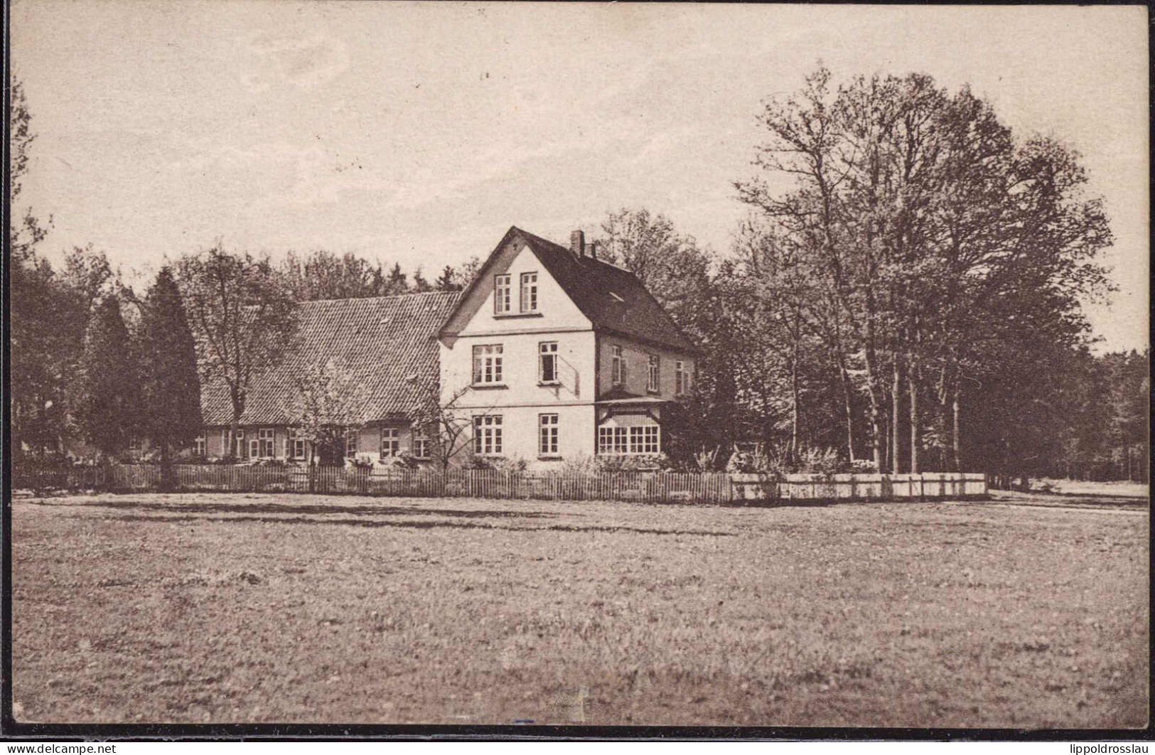 Gest. W-3032 Fallingbostel Gasthaus Unter Den Eichen 1930 - Walsrode
