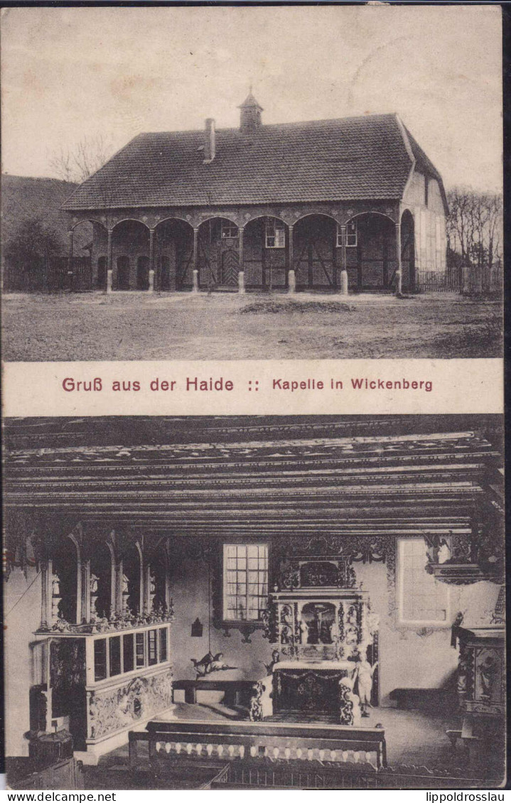 Gest. W-3109 Wickenberg Kapelle 1910 - Celle