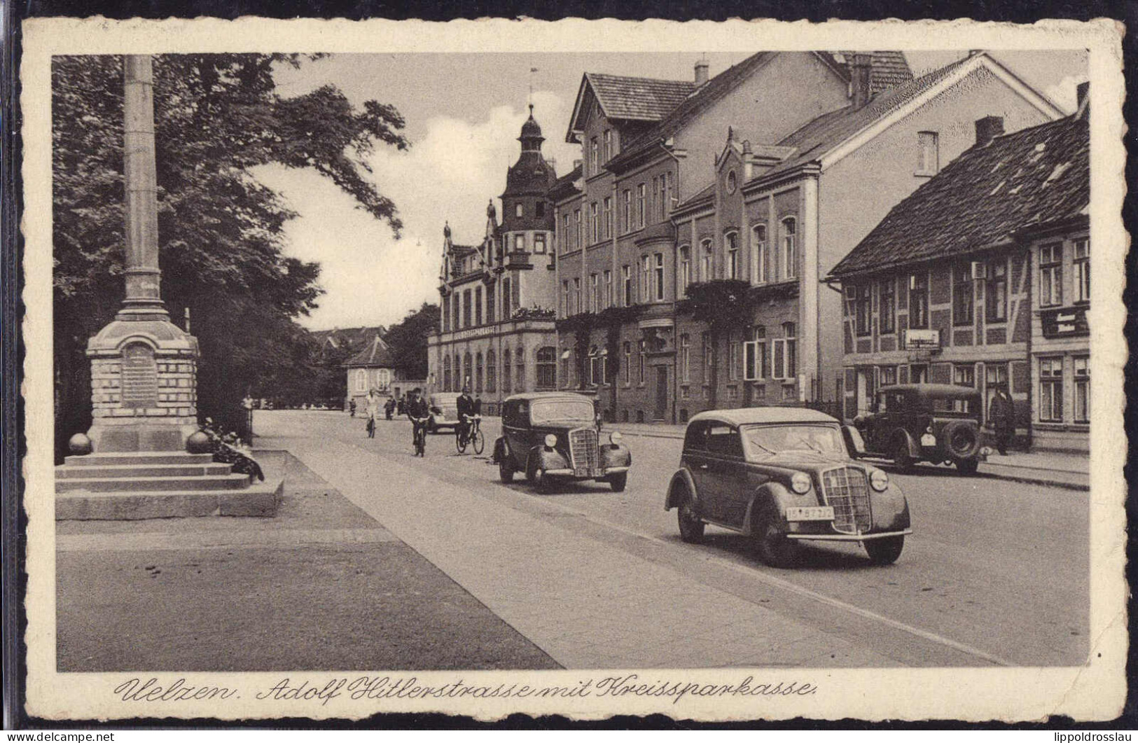 Gest. W-3110 Uelzen Adolf-Hitlerstraße 1939 - Uelzen