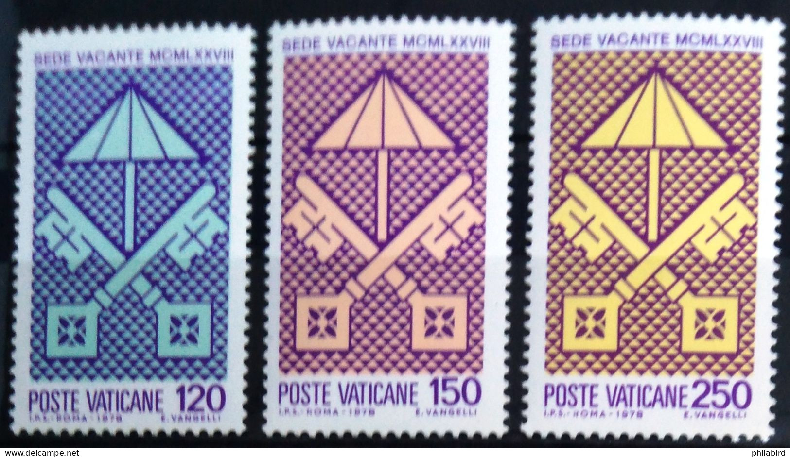 VATICAN                          N° 656/658                        NEUF** - Neufs