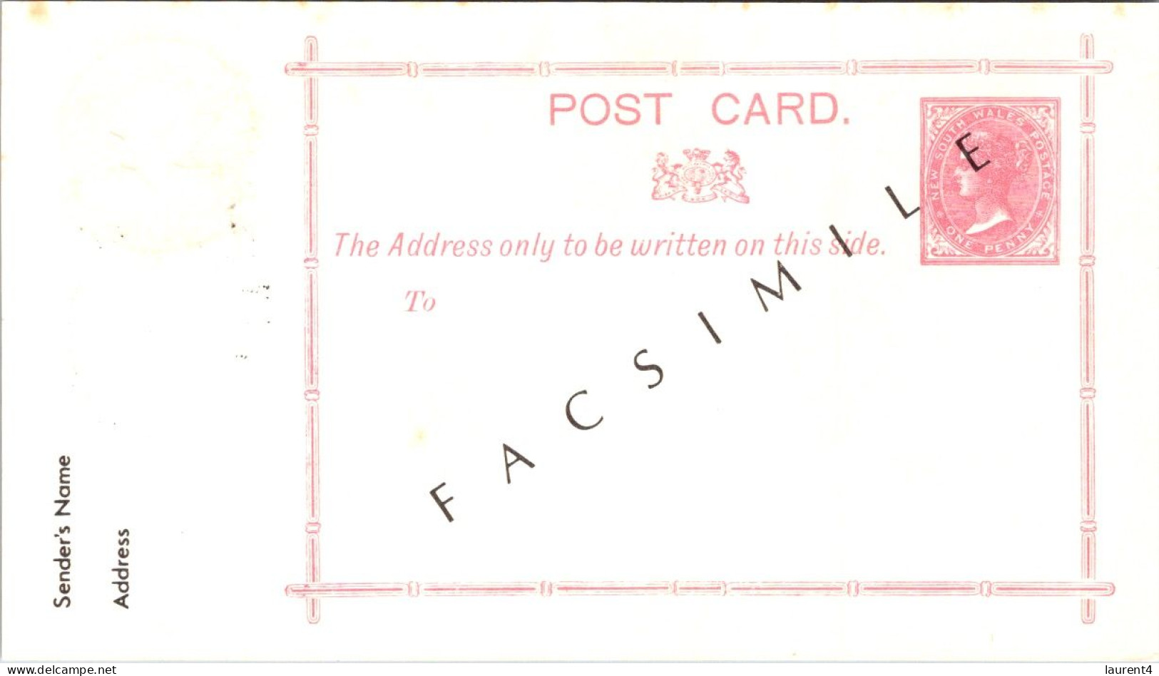 26-4-2024 (4 Y 6) Centenary Of The First Postcard Issued In New South Wales (1-10-1875) 1-10-1975 (2 Cards) - Postal Services