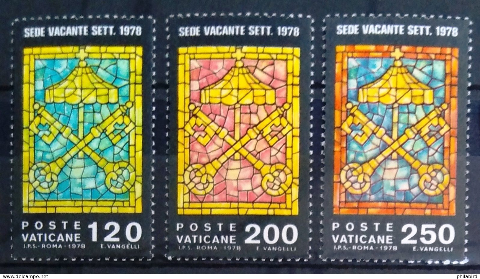 VATICAN                          N° 659/661                        NEUF** - Unused Stamps