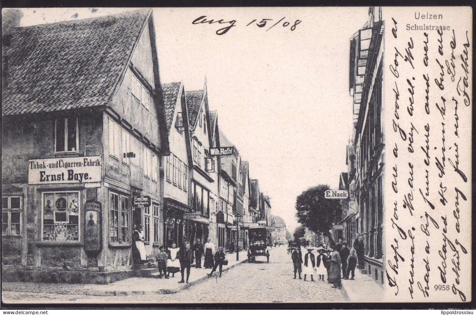 Gest. W-3110 Uelzen Schulstraße 1908 - Uelzen