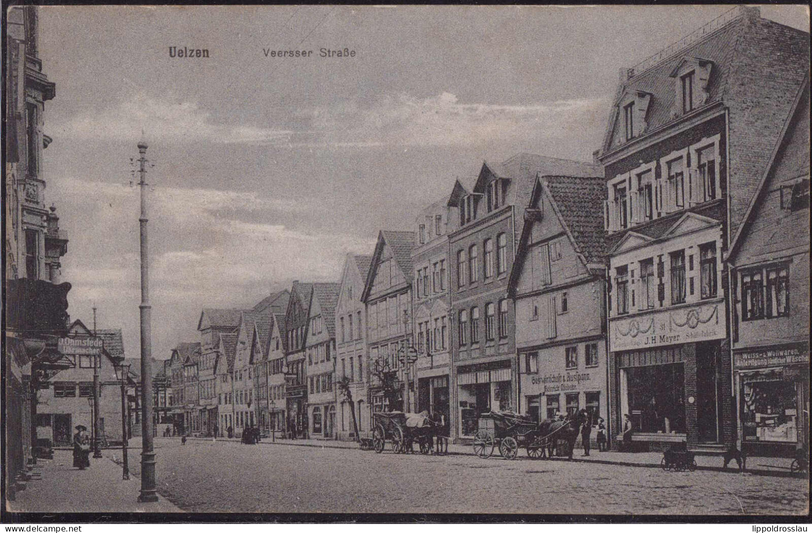 W-3110 Uelzen Veersser Straße, Feldpost 1917 - Uelzen