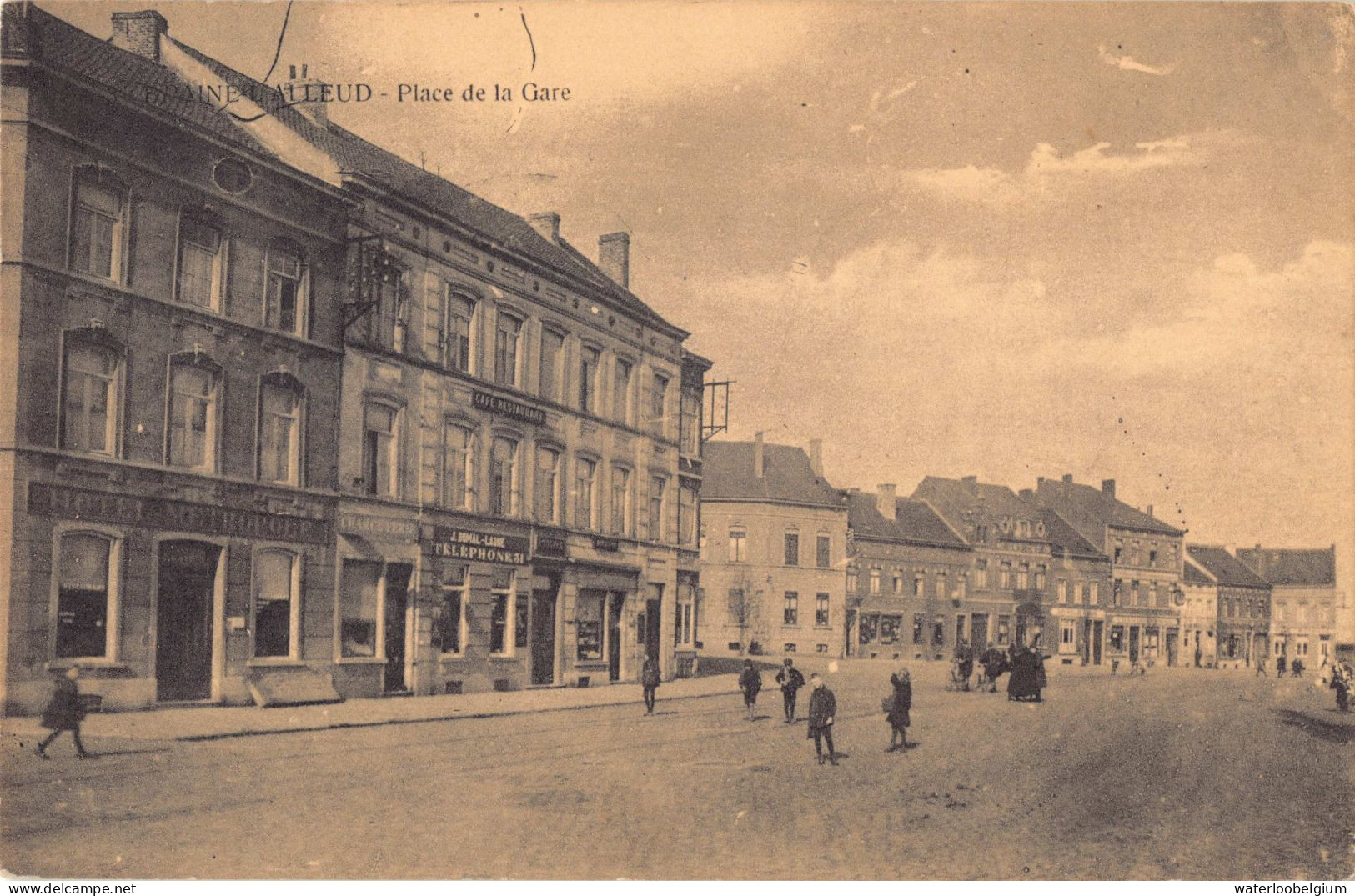 Braine-l'Alleud Place De La Gare 1925 ? - Braine-l'Alleud