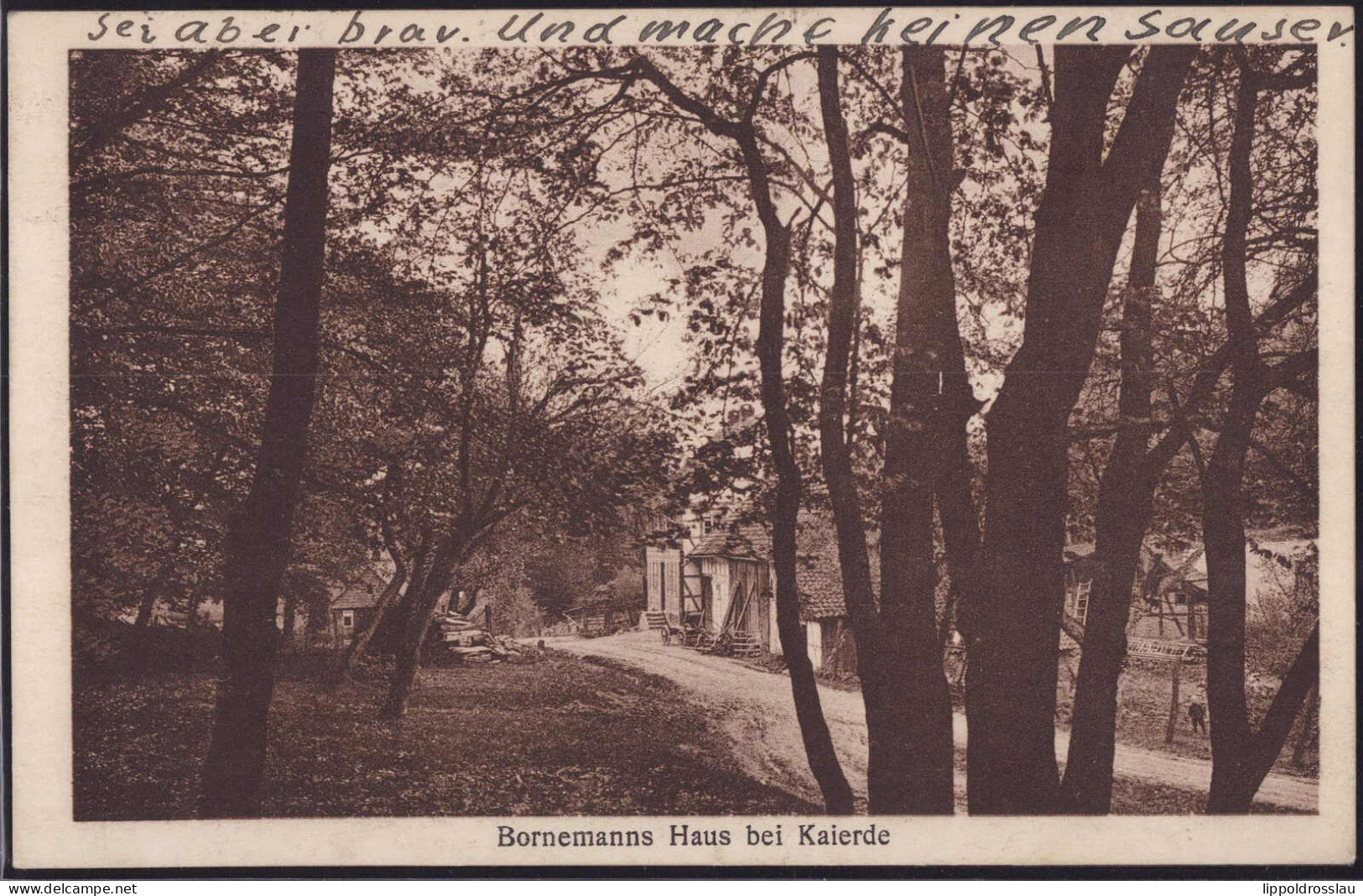 Gest. W-3223 Kaierde Bornemanns Haus 1928 - Alfeld