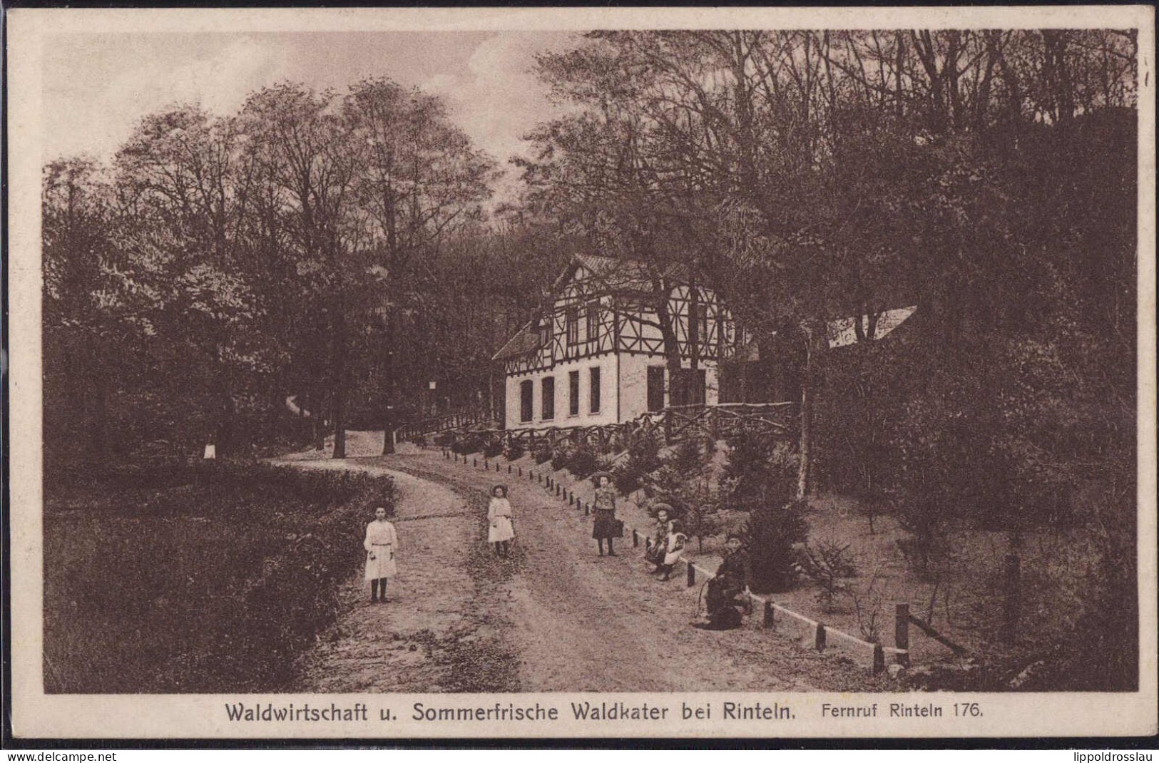 * W-3260 Rinteln Gasthaus Waldkater - Rinteln