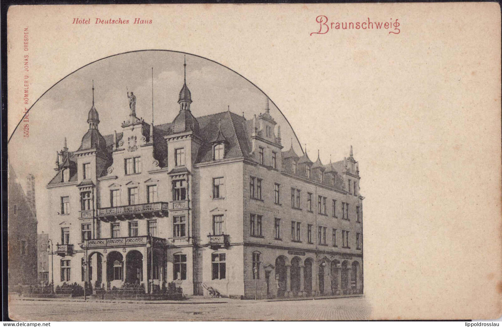 * W-3300 Braunschweig Hotel Deutsches Haus - Braunschweig