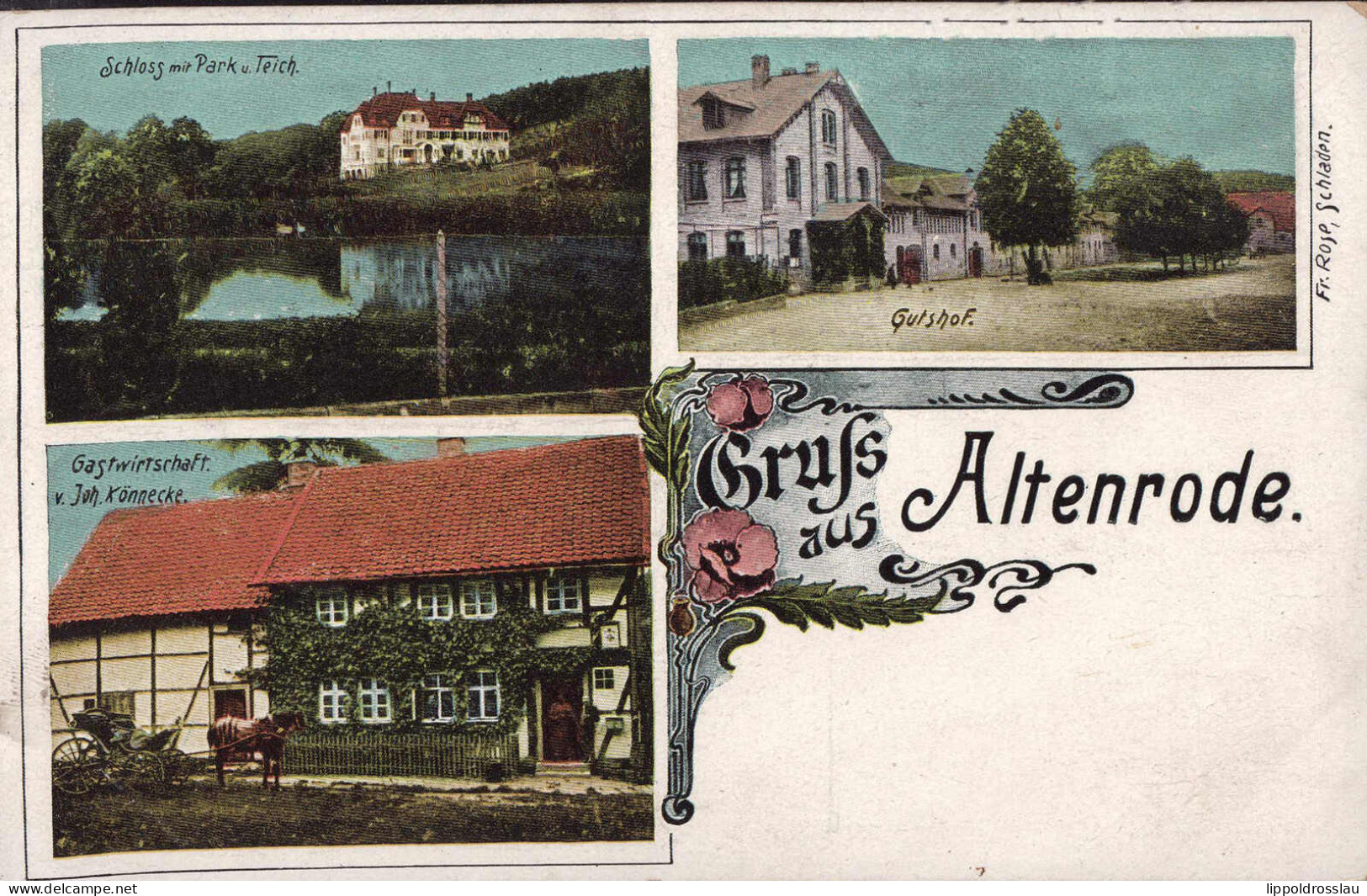 * W-3342 Altenrode Gasthaus Könnecke Gutshof - Wolfenbuettel