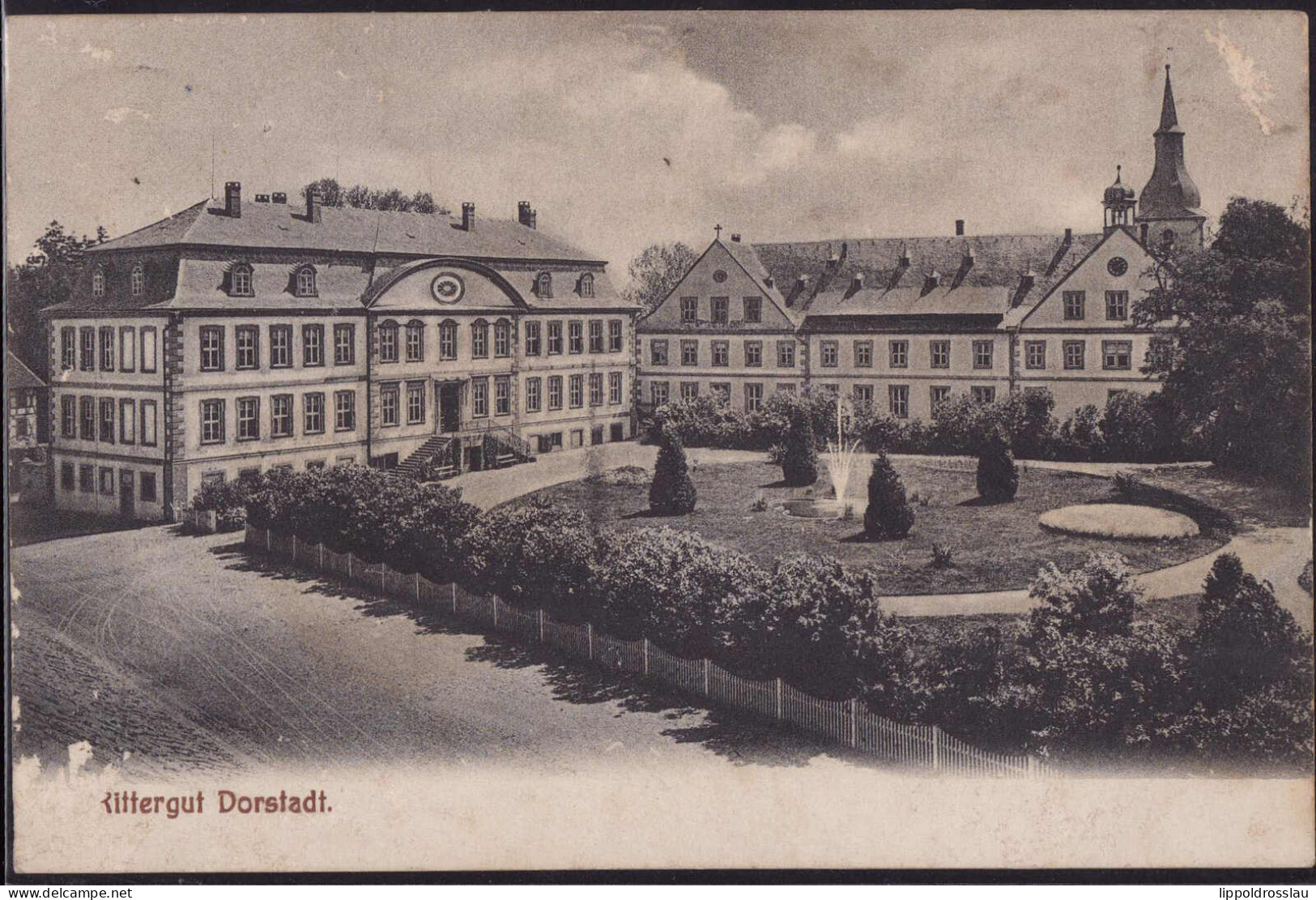 Gest. W-3344 Dorstadt Rittergut 1914, Etwas Beschabt - Wolfenbuettel