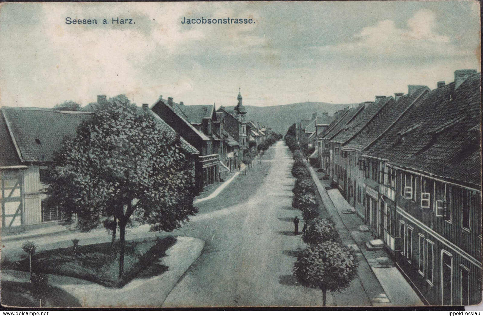 Gest. W-3370 Seesen Jacobsonstraße 1908, Leichter Bug - Seesen
