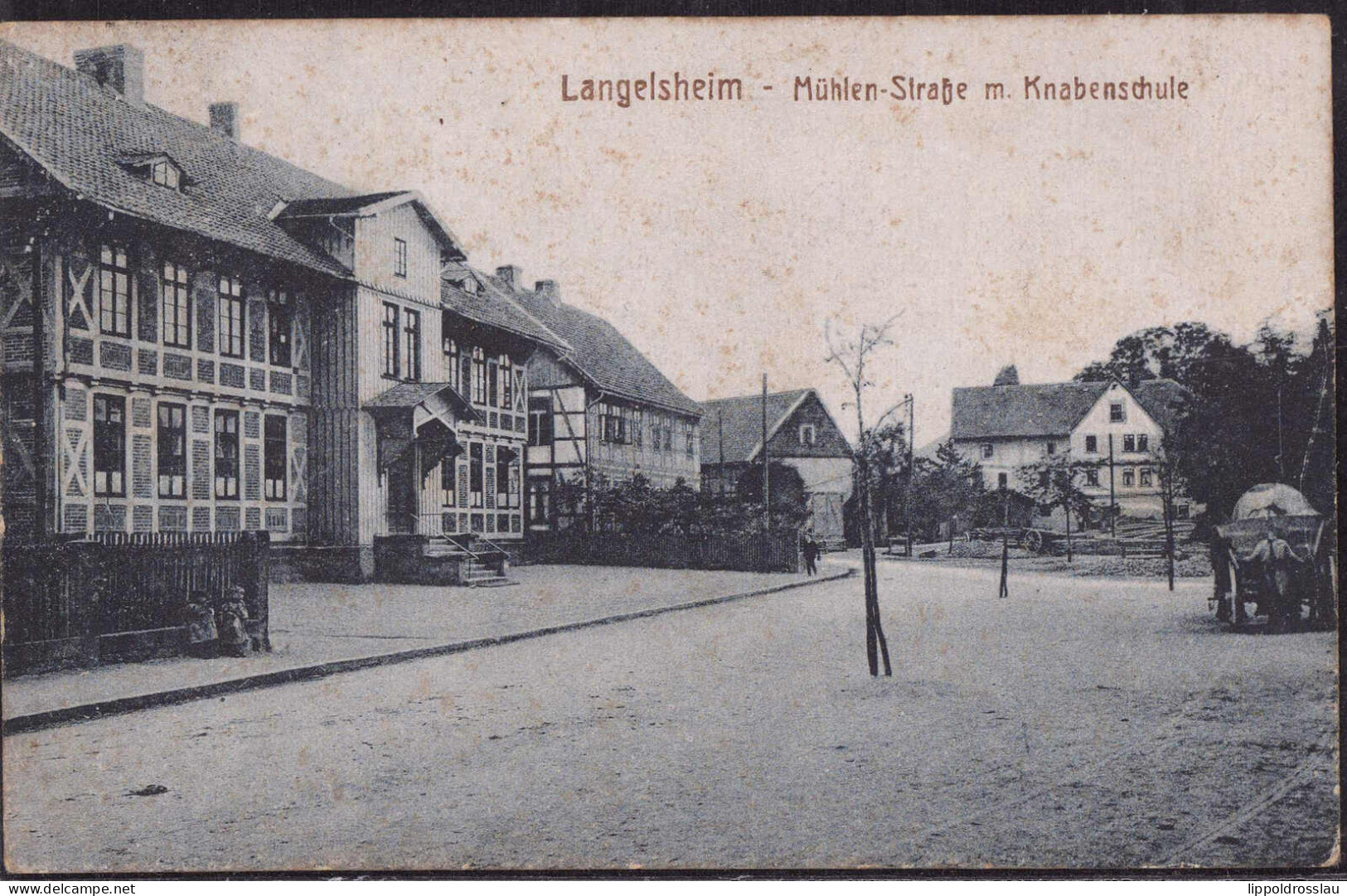 Gest. W-3394 Langelsheim Mühlenstraße 1930 - Goslar