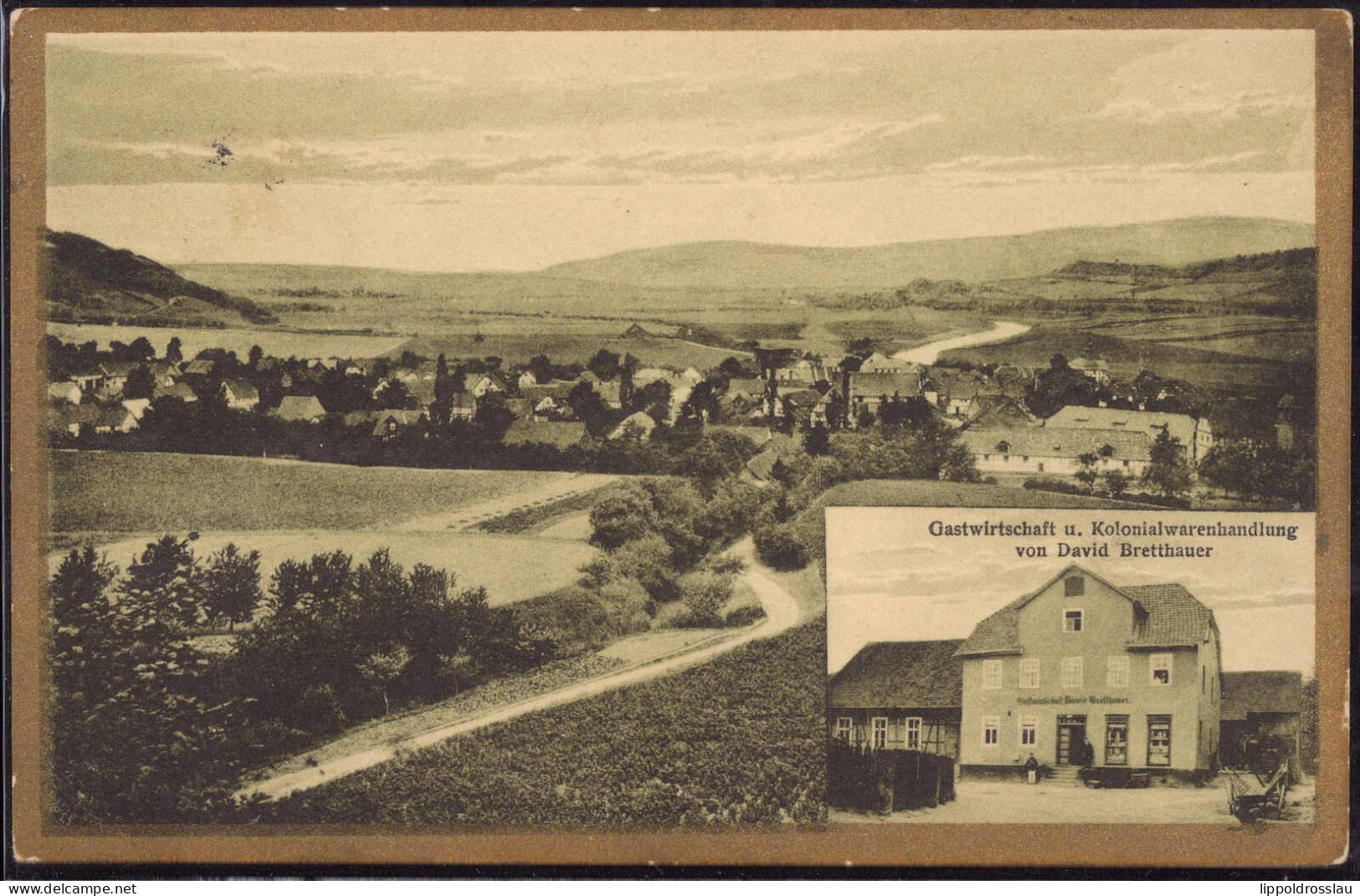 Gest. W-3430 Ermschwerd Gasthaus Bretthauer 1939 - Witzenhausen