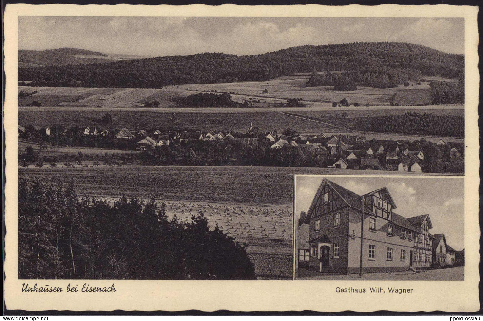 * W-3443 Unhausen Gasthaus Wagner - Eschwege