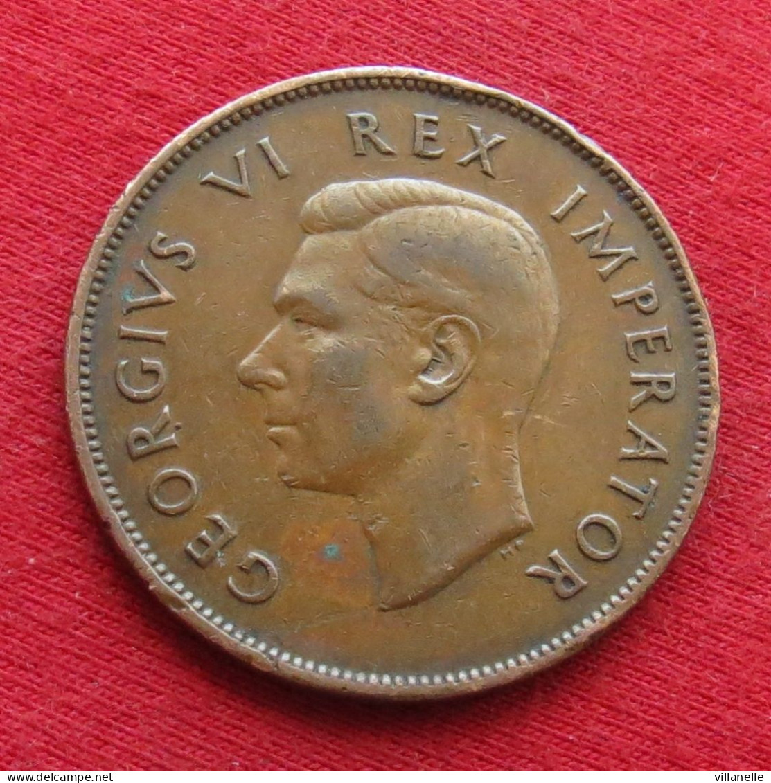 South Africa 1 Penny 1942 Without Star After Date   Africa Do Sul RSA Afrique Do Sud Afrika  #0 W ºº - South Africa