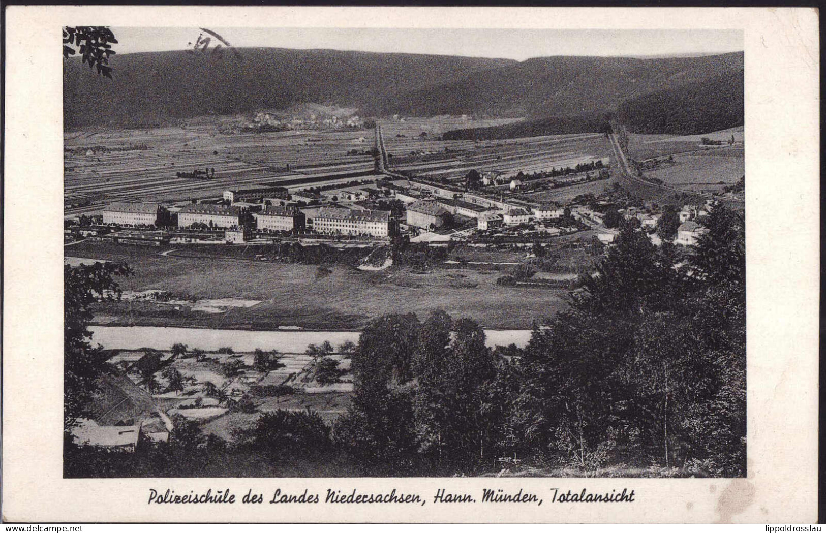 Gest. W-3510 Hann Münden Polizeischule 1950 - Hannoversch Muenden