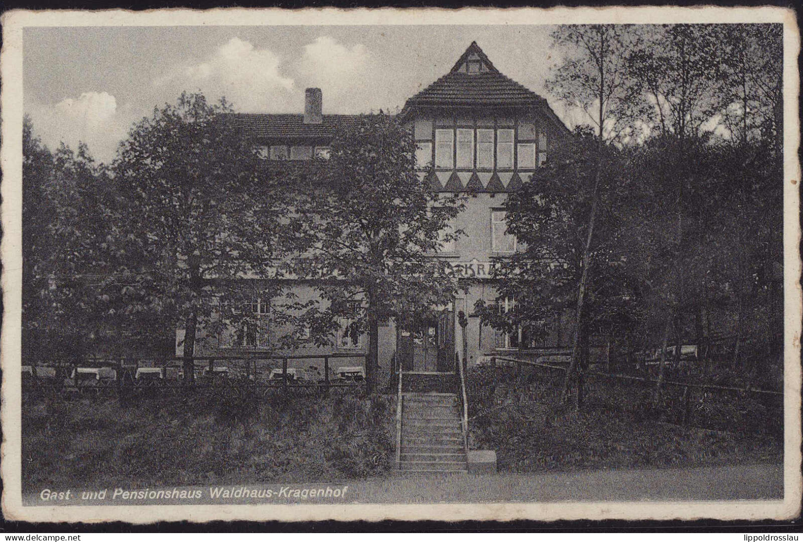 Gest. W-3513 Spiekershausen Gasthaus Waldhaus Kragenhof Reder 1938 - Hannoversch Muenden