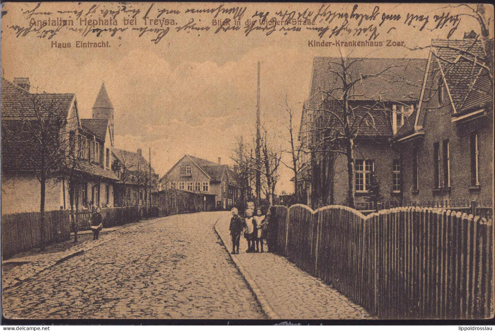 Gest. W-3578 Treysa Anstalten Hephata Wichern-Straße 1925 - Stadtallendorf