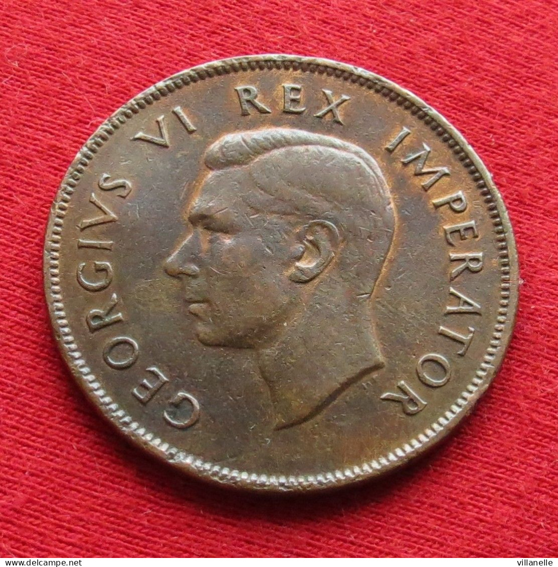 South Africa 1 Penny 1942 Without Star After Date   Africa Do Sul RSA Afrique Do Sud Afrika   W ºº - South Africa