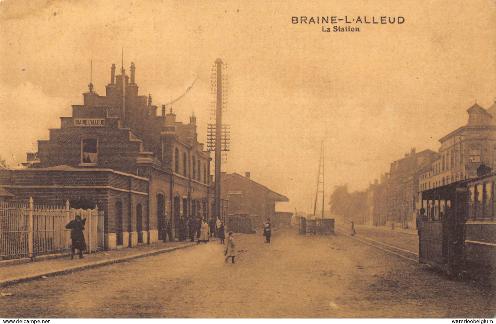 Braine-l'Alleud La Station 1914 - Braine-l'Alleud