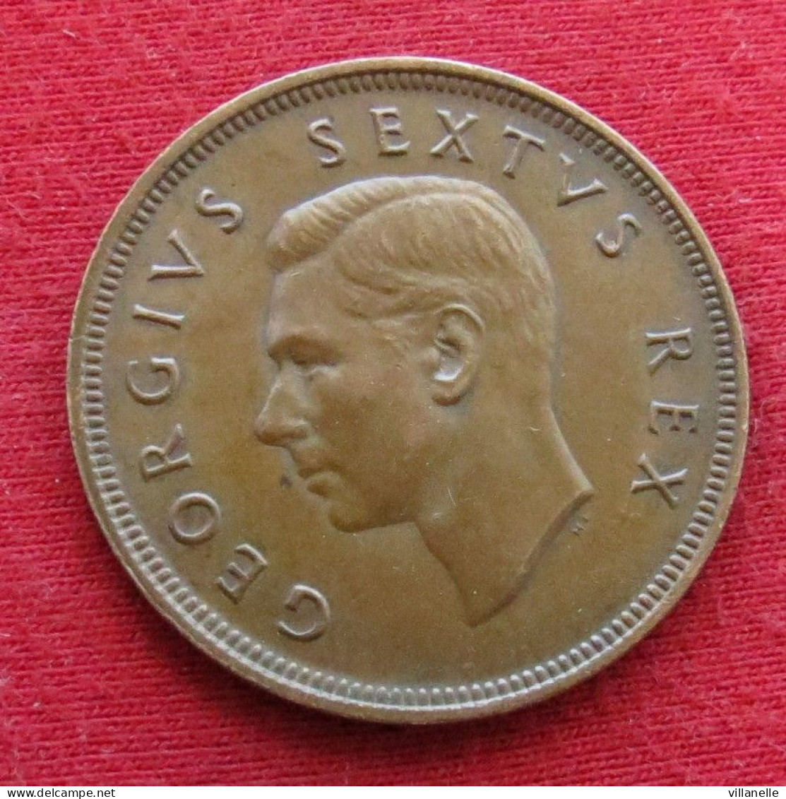 South Africa 1 Penny 1948   Africa Do Sul RSA Afrique Do Sud Afrika   W ºº - Südafrika