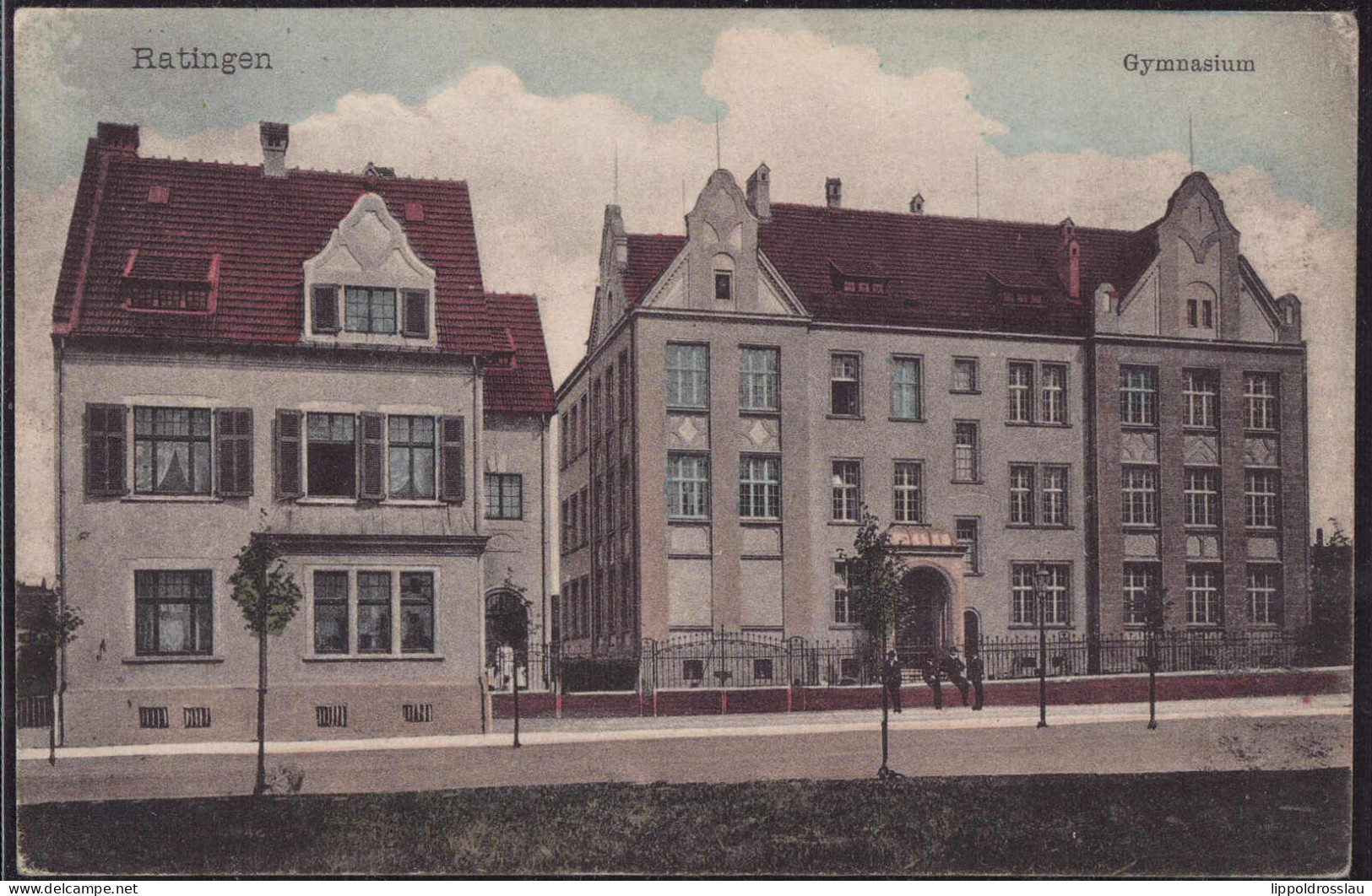 Gest. W-4030 Ratingen Gymnasium 1911 - Ratingen
