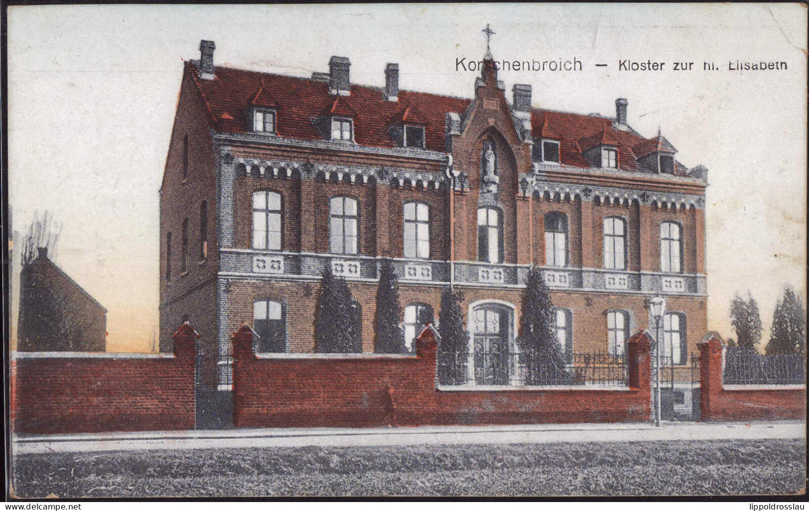 Gest. W-4052 Korschenbroich Kloster 1923 - Mönchengladbach