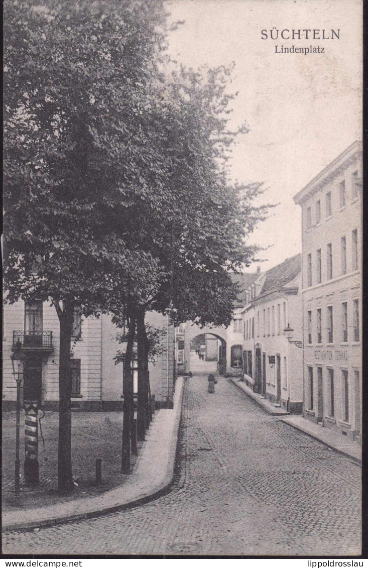 Gest. W-4060 Süchteln Lindenplatz 1912 - Viersen