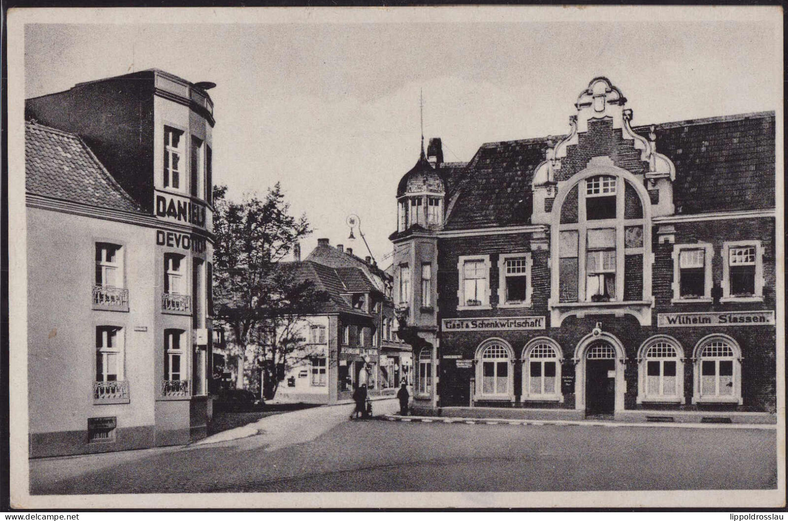 Gest. W-4178 Kevelaer Hermann-Göring-Straße Gasthaus Stassen, Feldpost 1941 - Geldern