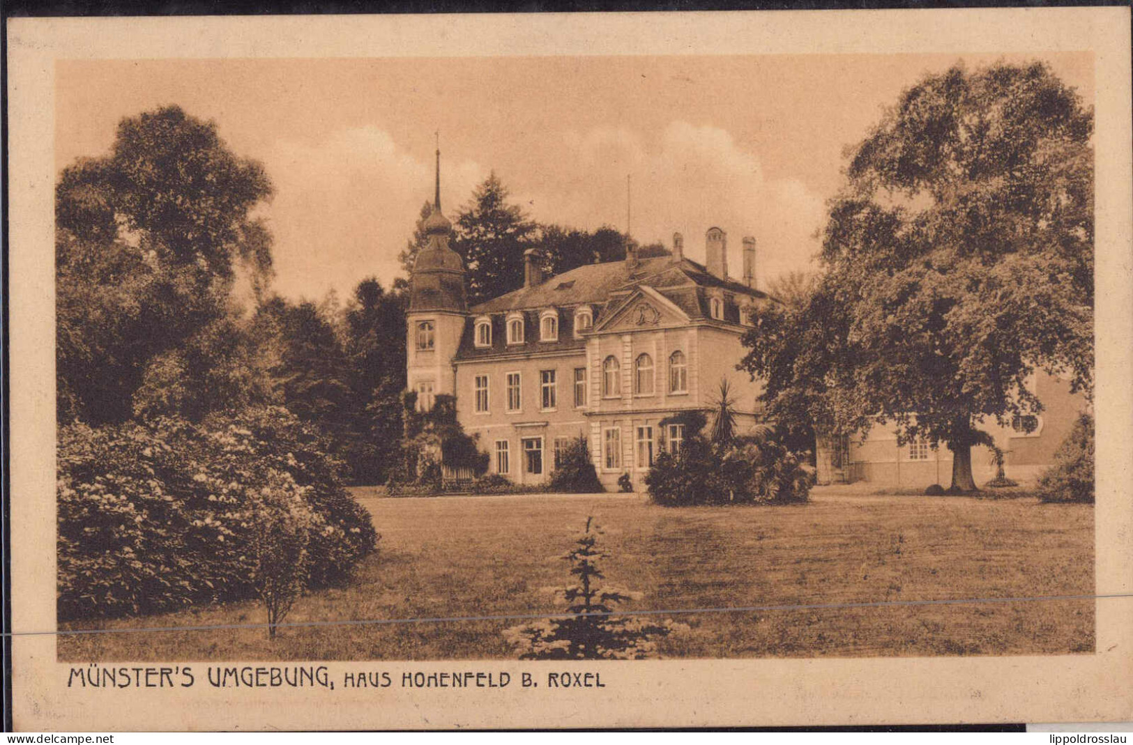 Gest. W-4400 Roxel Haus Hohenfeld 1914 - Muenster