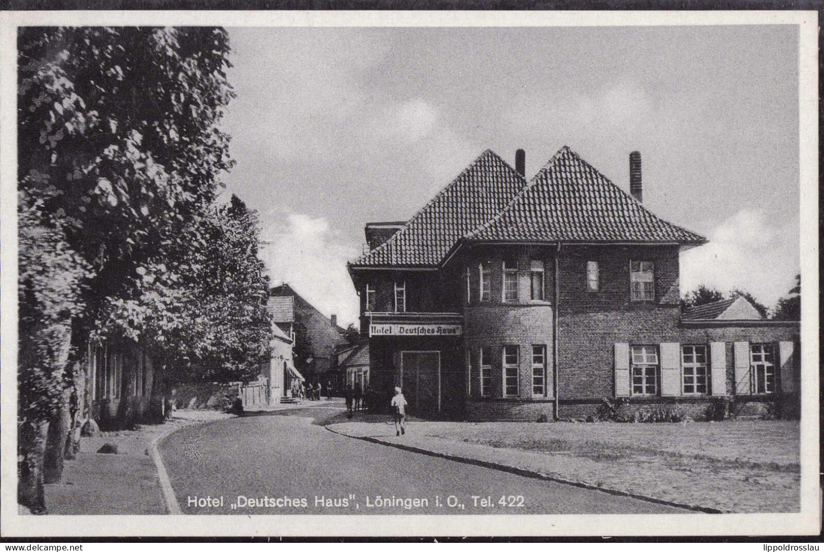 * W-4573 Löningen Gasthaus Hotel Deutsches Haus - Quakenbrueck