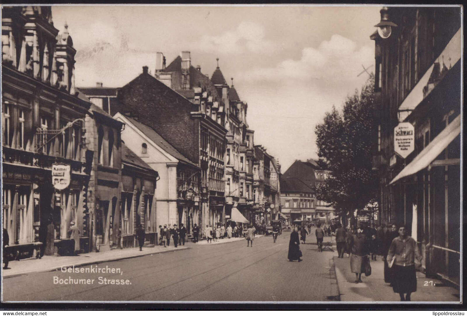 Gest. W-4650 Gelsenkirchen Bochumer Straße 1931 - Gelsenkirchen