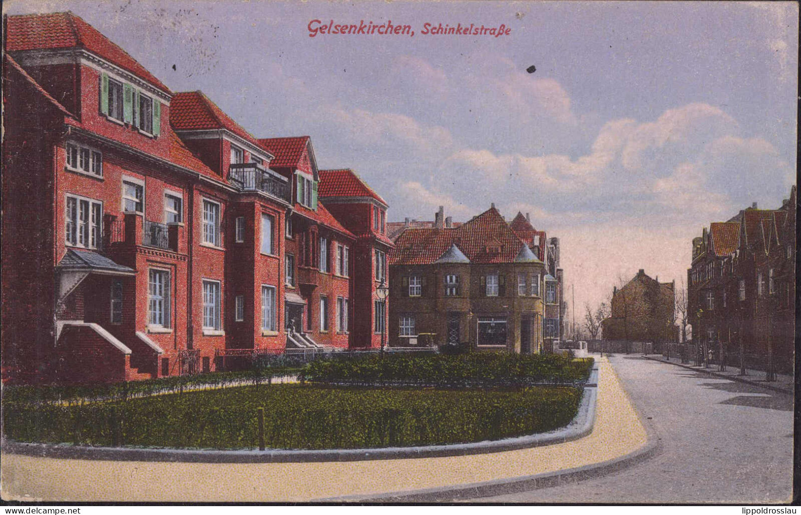 Gest. W-4650 Gelsenkirchen Schinkelstraße, Feldpost 1916 - Gelsenkirchen