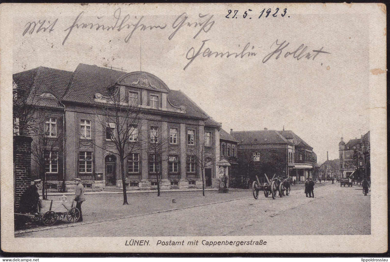 Gest. W-4670 Lünen Cappenbergerstraße 1924 - Lünen