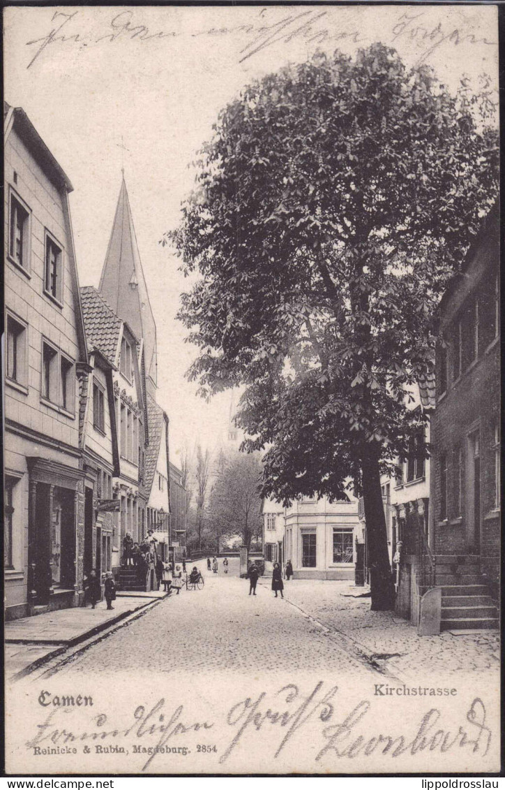 Gest. W-Camen Kirchstraße 1904 - Hamm