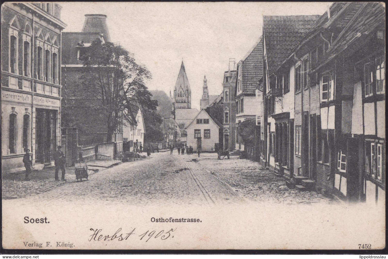 * W-4770 Soest Osthofenstraße 1905, Min. Best. - Soest