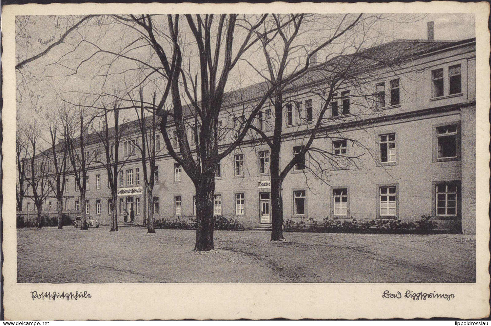 Gest. W-4792 Bad Lippspringe Postschutzschule 1935 - Paderborn