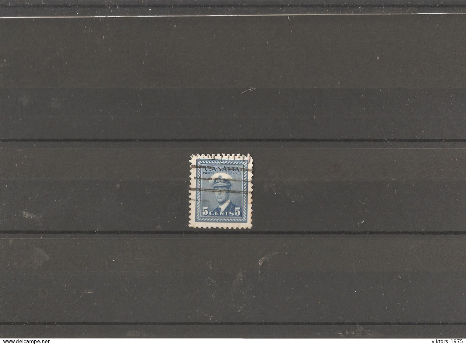 Used Stamp Nr.256 In Darnell Catalog  - Gebraucht