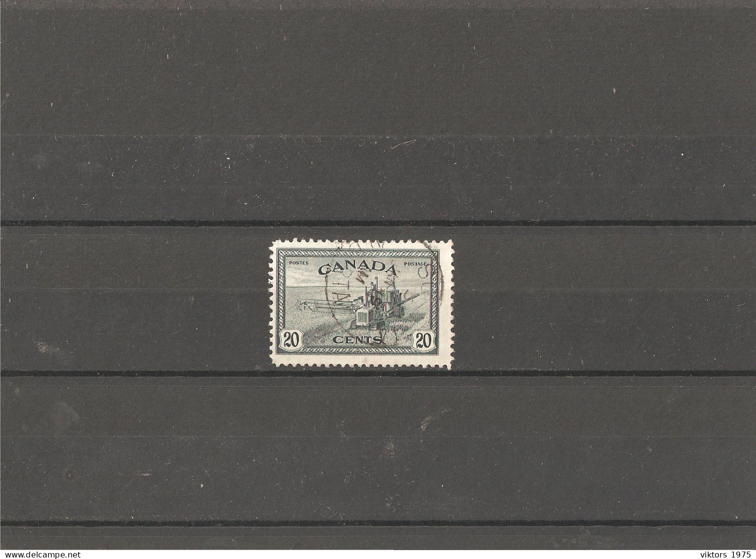 Used Stamp Nr.282 In Darnell Catalog  - Oblitérés