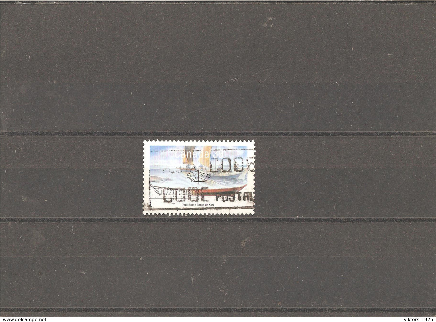 Used Stamp Nr.1317 In Darnell Catalog  - Oblitérés
