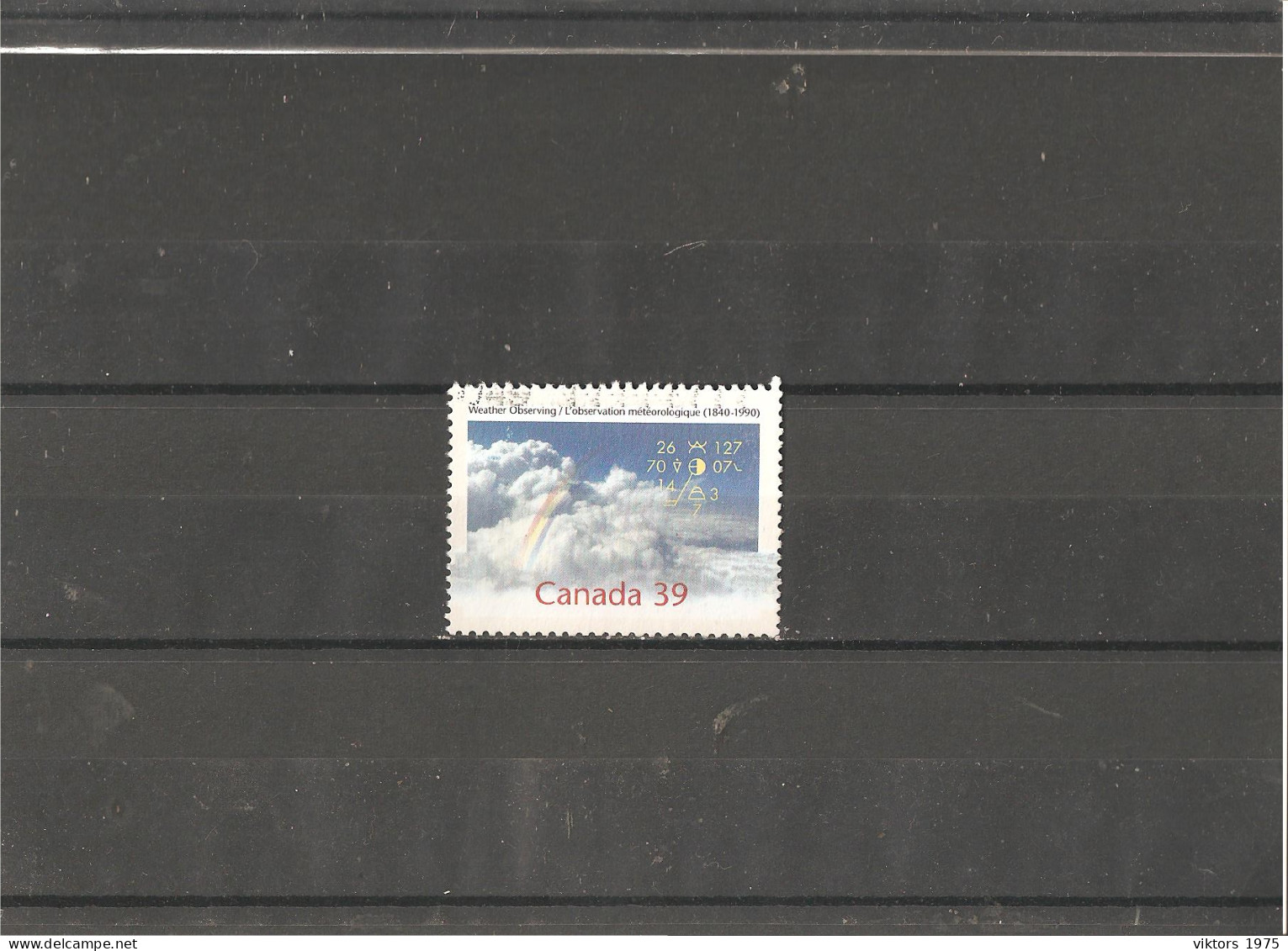 Used Stamp Nr.1337 In Darnell Catalog  - Oblitérés