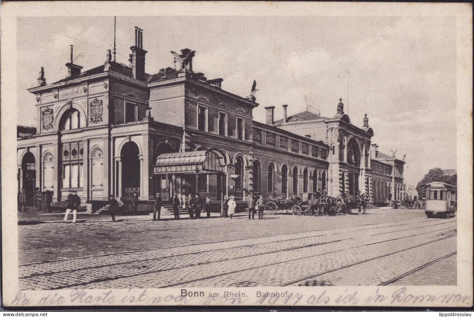 Gest. W-5300 Bonn Bahnhof 1924 - Bonn