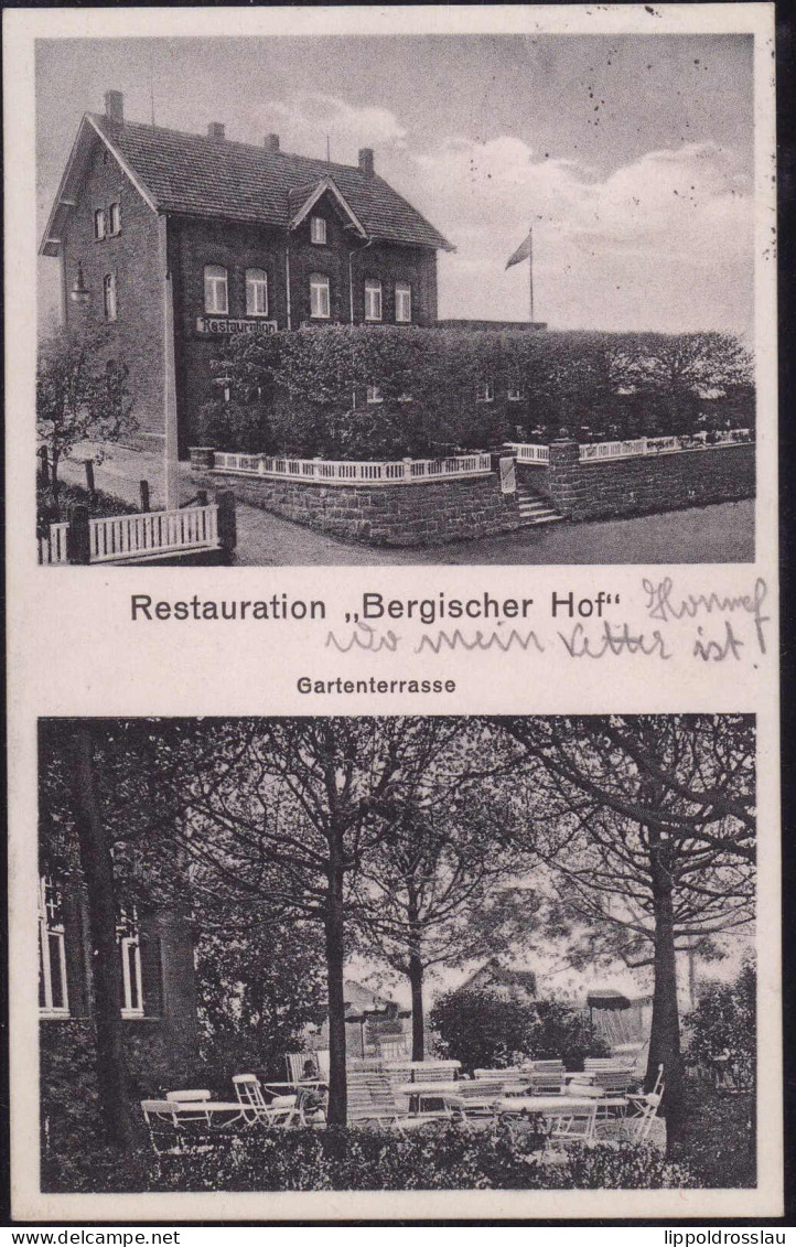 Gest. W-5439 Neunkirchen Gasthaus Bergischer Hof 1933 - Montabaur