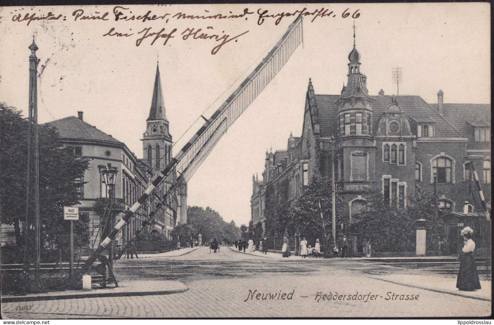 Gest. W-5450 Neuwied Heddersdorfer Straße 1914 - Neuwied