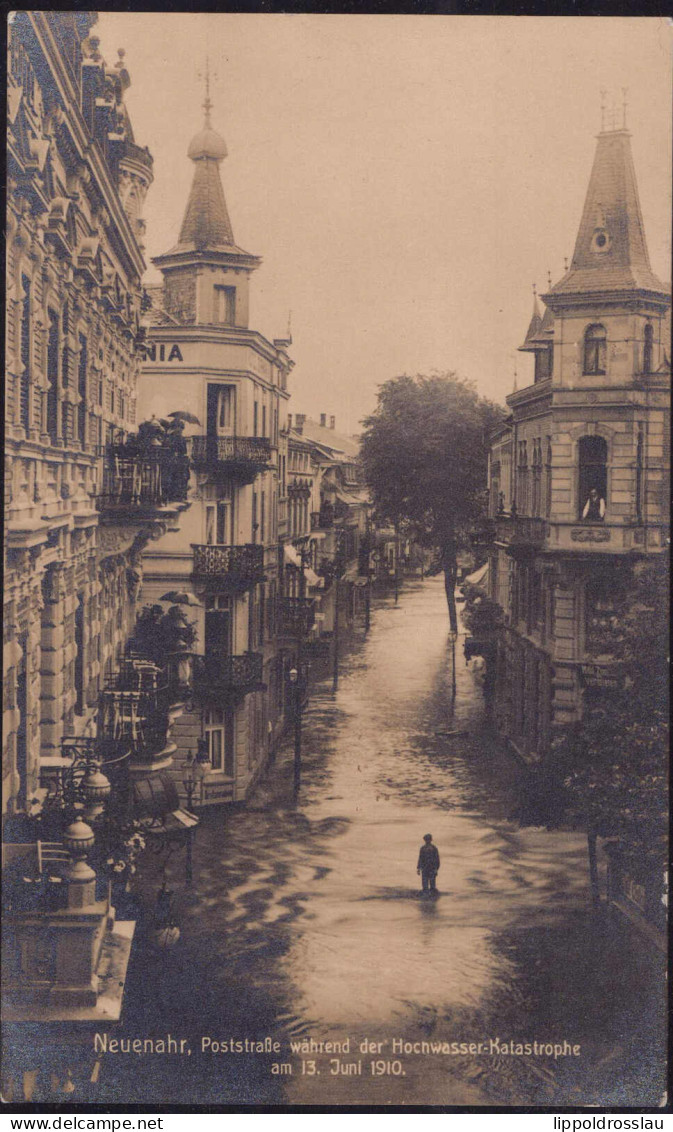 * W-5483 Bad Neuenahr Poststraße Während Des Hochwassers 1910 - Remagen