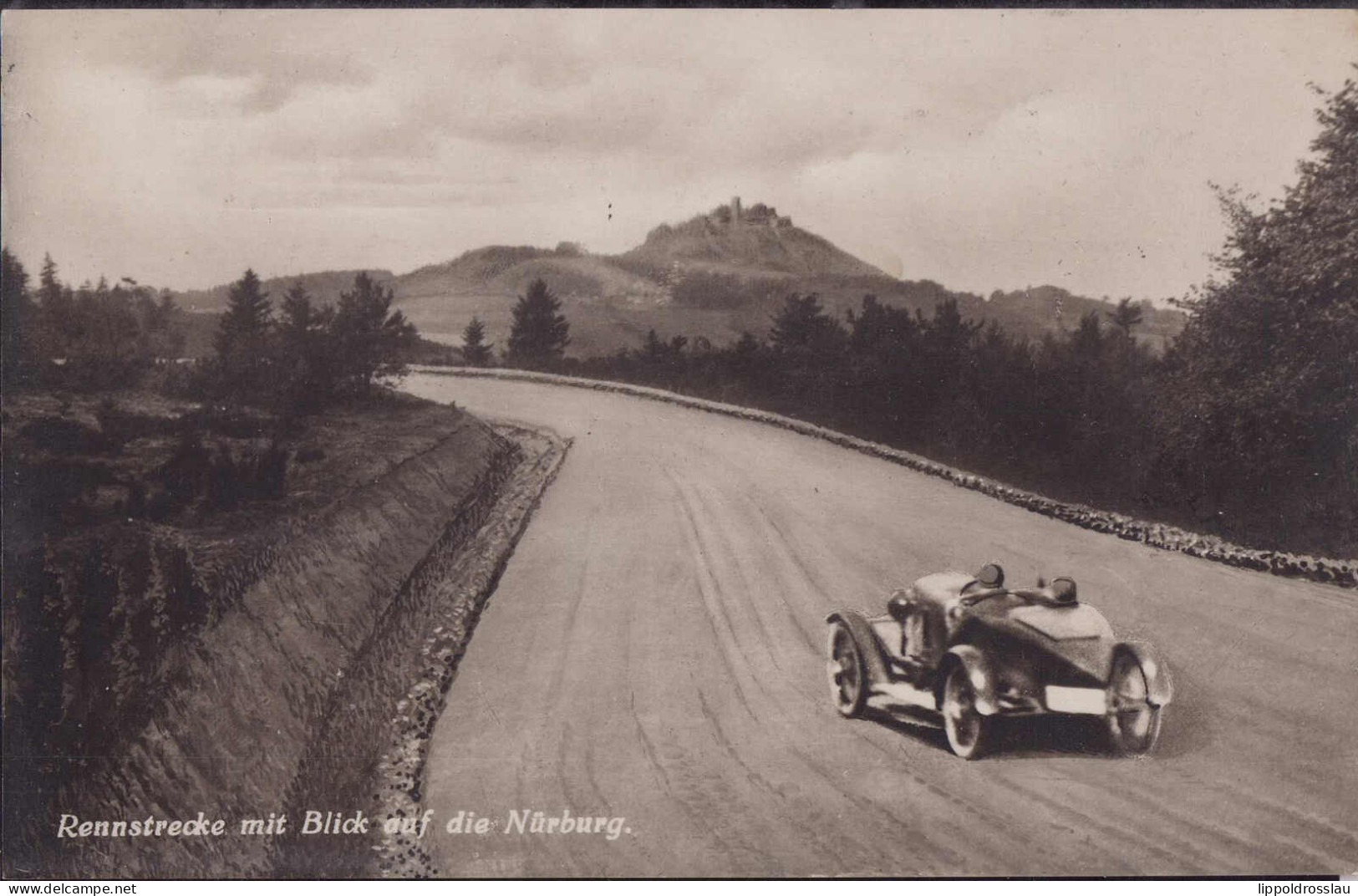 * W-5488 Adenau Blick Auf Rennstrecke Nürburgring - Remagen