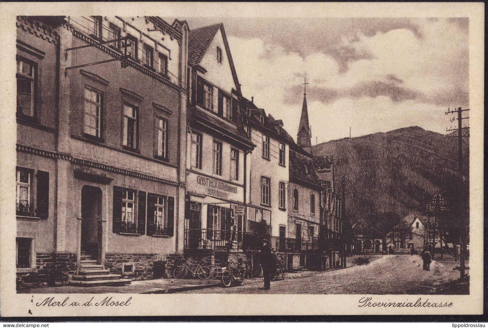 * W-5583 Merl Provinzialstraße Gasthaus Metzgerei - Traben-Trarbach